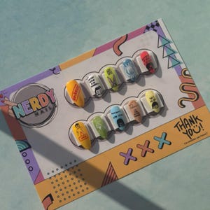 Bobs Burgers Press on Nails