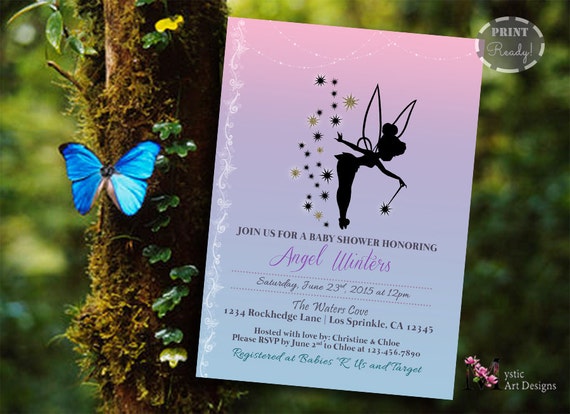 tinkerbell baby shower