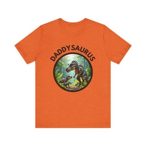 Daddysaurus T-Shirt, Unisex Dad Shirt, Dinosaur Tee, Father&#39;s Day Gift, Playful Family Shirt, Cute Dad Apparel
