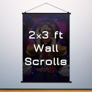 2x3 ft Wallscrolls