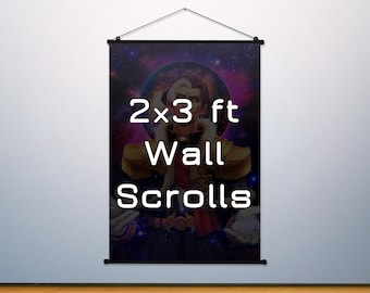 2x3 ft Wallscrolls