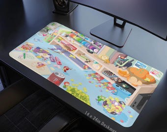 Katamari Damacy Playmat Deskmat 14x24in