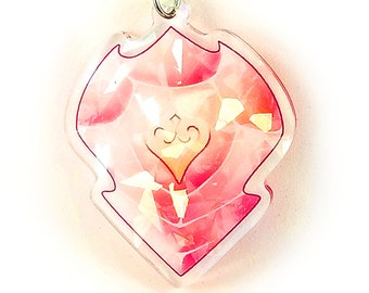 DNC Dancer Final Fantasy XIV Soul Crystal Holographic - 2in Keychain Charm Double Sided