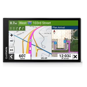 OTR610, grand navigateur GPS pour camions 6, facile à lire, itinéraire de camion personnalisé, imagerie satellite haute résolution à vol d'oiseau