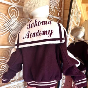 Varsity Jacket Sailor Collar - Etsy