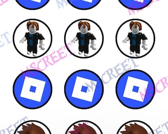 Roblox edible toppers, cake toppers, cookie toppers, icing sheets, icing precut images, cupcake toppers, treat toppers.