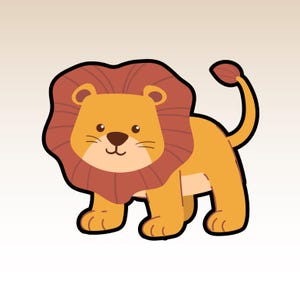 Lion Cookie Cutter
