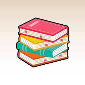 Stack of Books Cookie Cutter