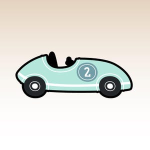 Race Car Cookie Cutter