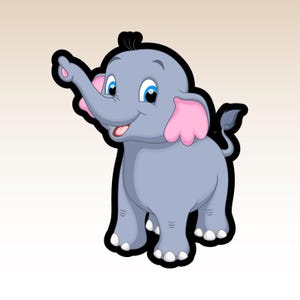 Elephant Cookie Cutter