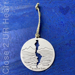 Schroon Lake Ornament Keepsake by Close 2 UR Heart