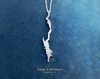 Lake George Necklace by Close 2 UR Heart