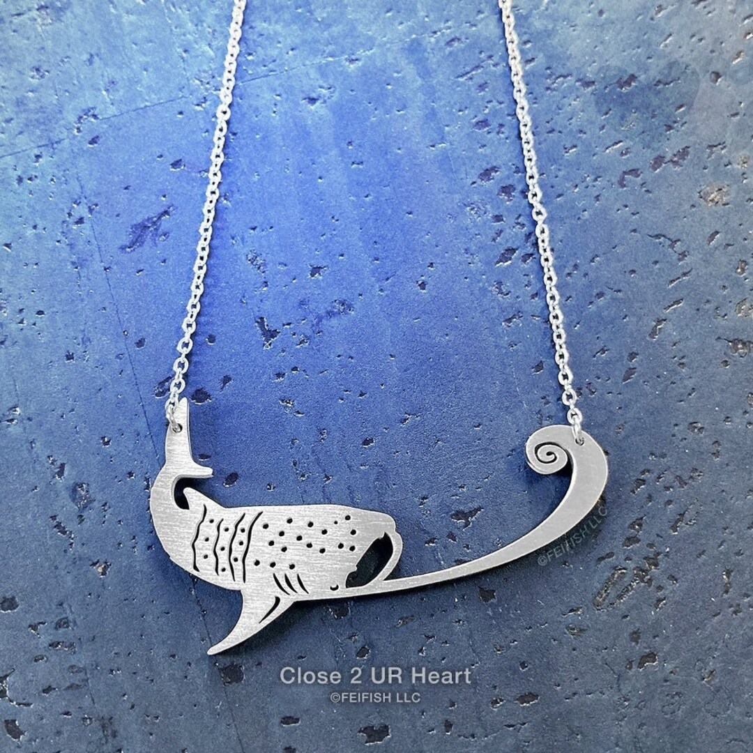 Whale Shark Necklace Etsy