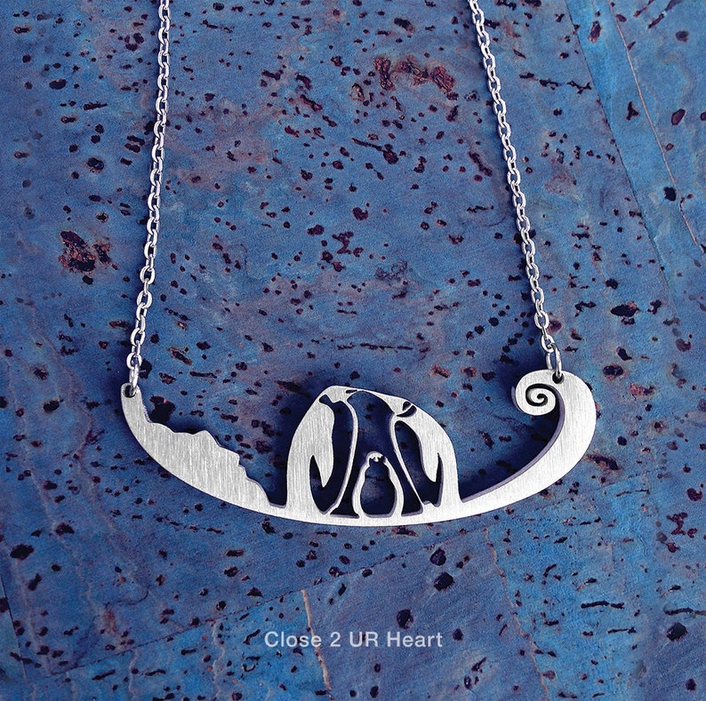 Penguin Family Necklace