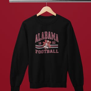 Girls Alabama Football Sweatshirt: Team Spirit with Bow