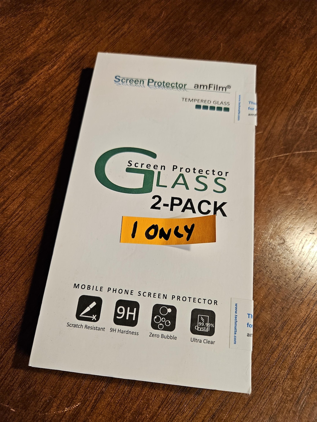 Amfilm Screen Protector for iPhone 8/7/6s/6 ONE ONLY Israel