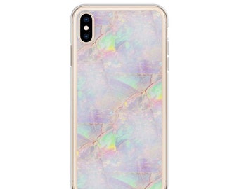 Pearl Opalescent Glitter June Birthstone iPhone 11 case Pearl Opalescent Glitter June Birthstone iPhone 11 case