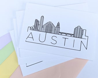 Austin Skyline Stationery