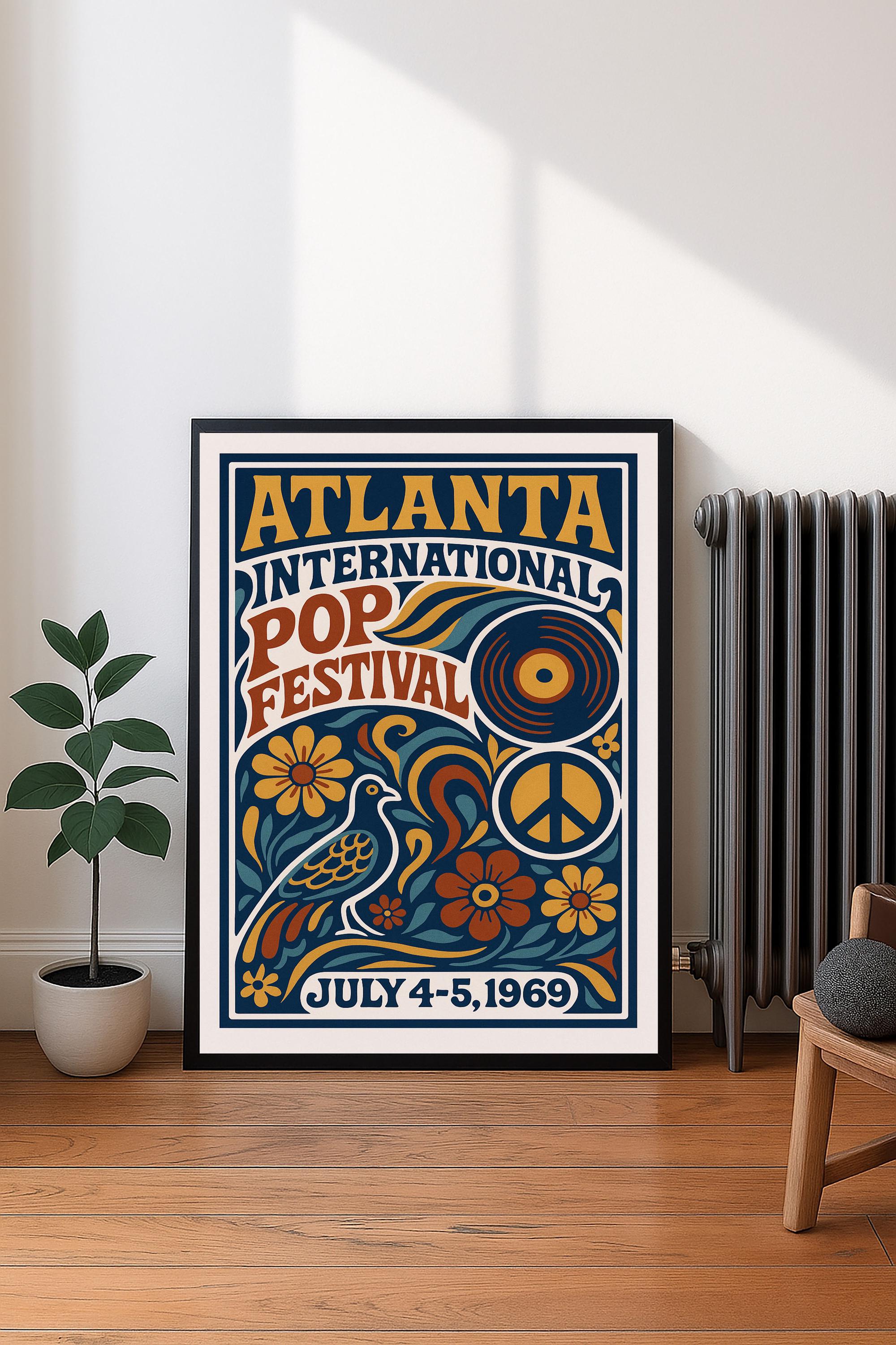 Atlanta Pop Festival - Etsy