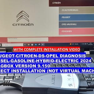Professional diagnosis Le-xia  peugeot-citroen-DS-opel  latest version software diagbox 9.150 for full chip or normal