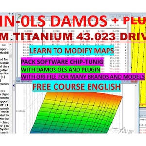 Chip tuning for ECM Titanium power boost + OLS version 4.70 with plugin and new Damos + original files