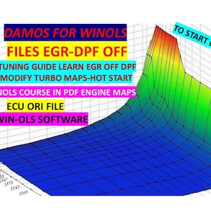tuning course learning pdf + software Ols 2.24 or 4.70 version modified files EGR-DPF  + OLS many damos  + ecu file ori