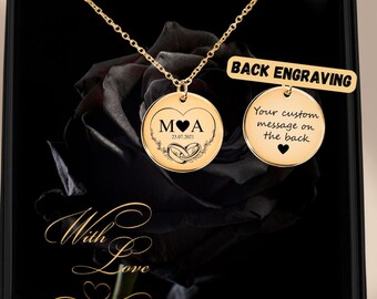 Anniversary Date Necklace Wedding Date Necklace Custom Necklace Gift for Wife, Girlfriend Gift, Valentines Gift for Her