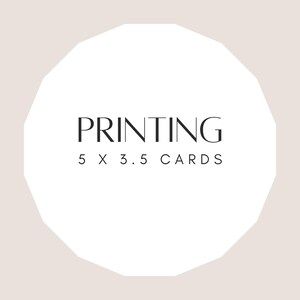 Cartes imprimées de demande de livre pour baby shower, Module complémentaire, Service d'impression