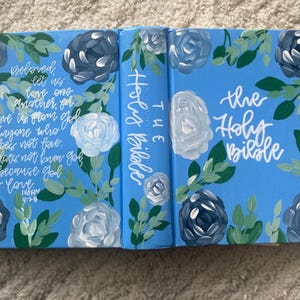 Custom Painted Bible