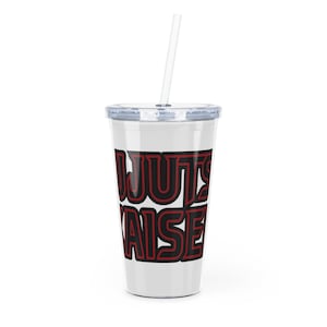 Anime Lover Plastic Tumbler - Stay Hydrated in Style with this Jujutsu Kaisen Plastic Tumbler - Ideal Gift for Anime Fans!