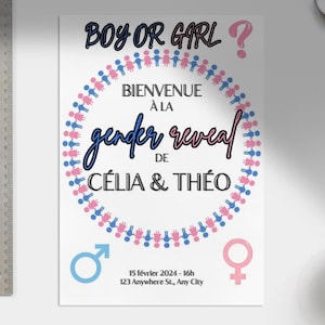 Carte d’invitation Baby Shower + Jeux à imprimer – Fête future maman