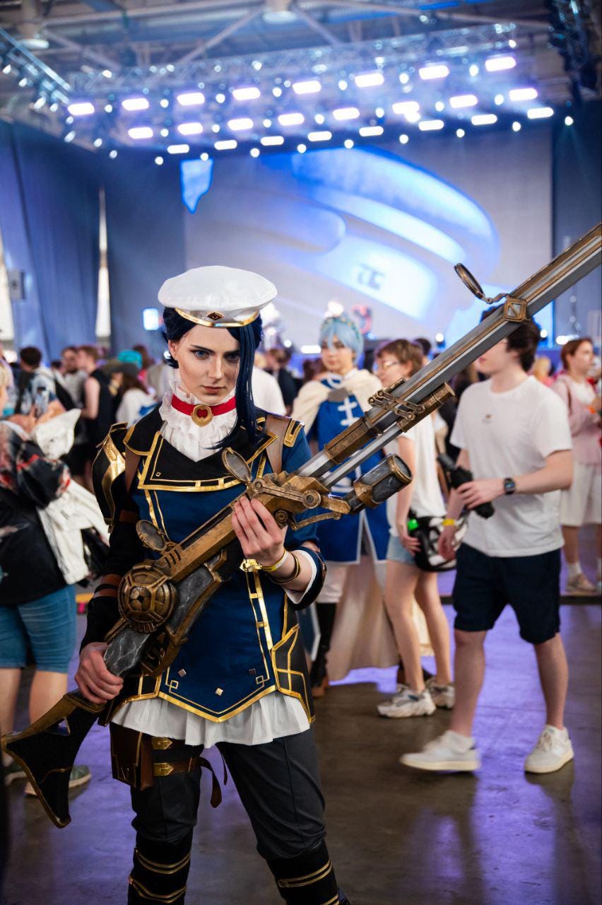Steampunk Sniper Rifle Prop, Full Size Cosplay Weapon, Anime Inspired ...