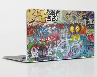 Graffiti Love Laptop Skin - John Lennon Wall