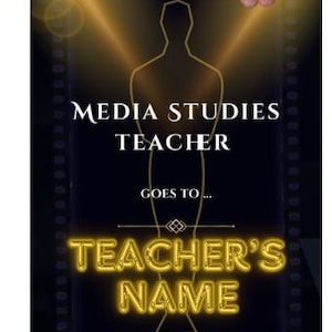 Certificaat van de prijs voor de prijs voor de beste mediastudies – afdrukbaar cadeau (inclusief 2 ontwerpen!)