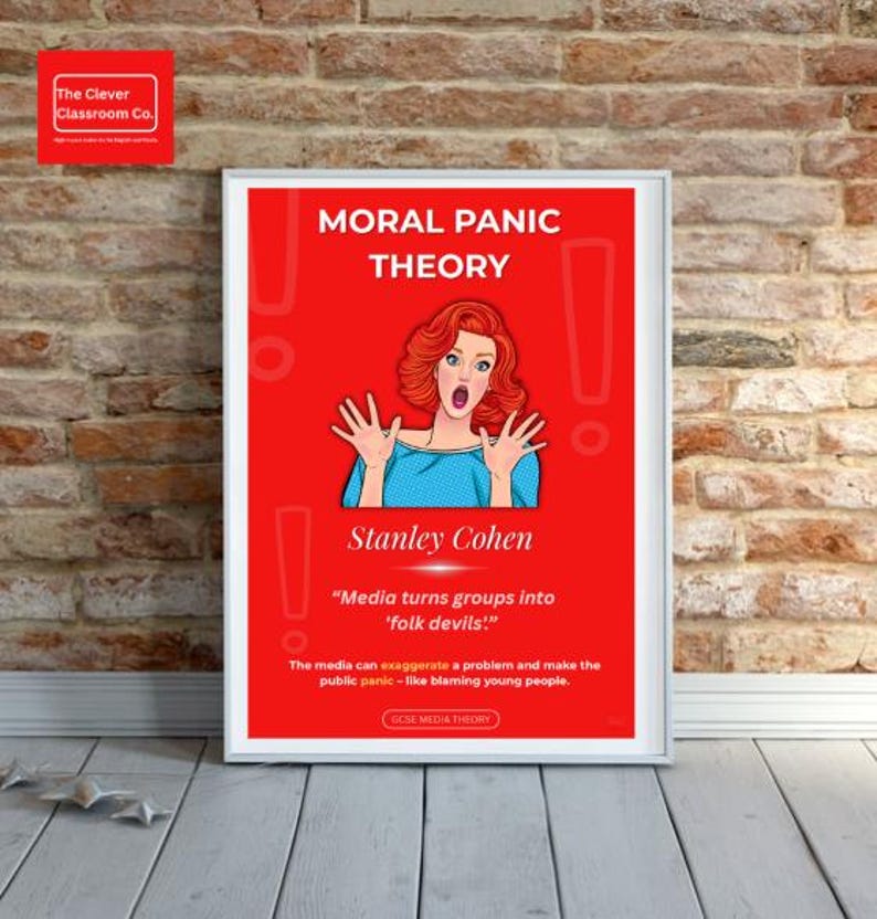 GCSE Media Studies Theory and Theorist Classroom Posters – Eduqas ...