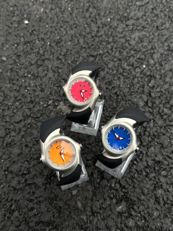 Oakley Crush Watch – Rare Vintage Collectible Timepiece - Etsy