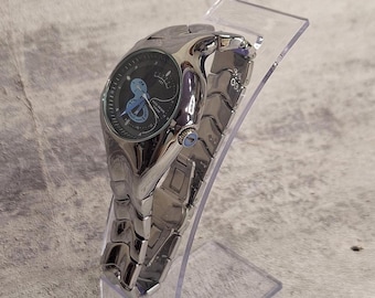 Vintage Nike Triax Chronograph Watch – Y2K Stainless Steel Sport