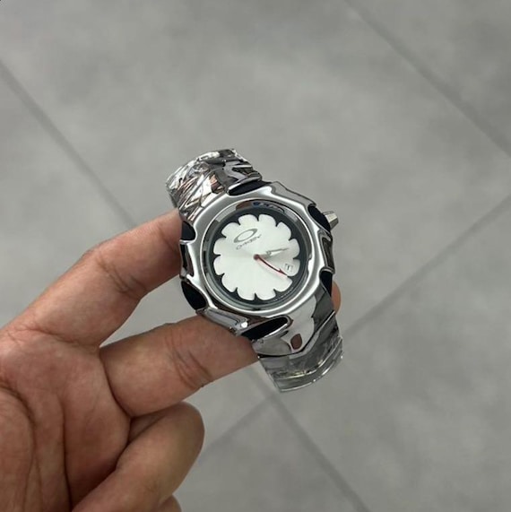 Oakley Timebomb Inspired Men's Watch – Sci-fi Skeleton Case