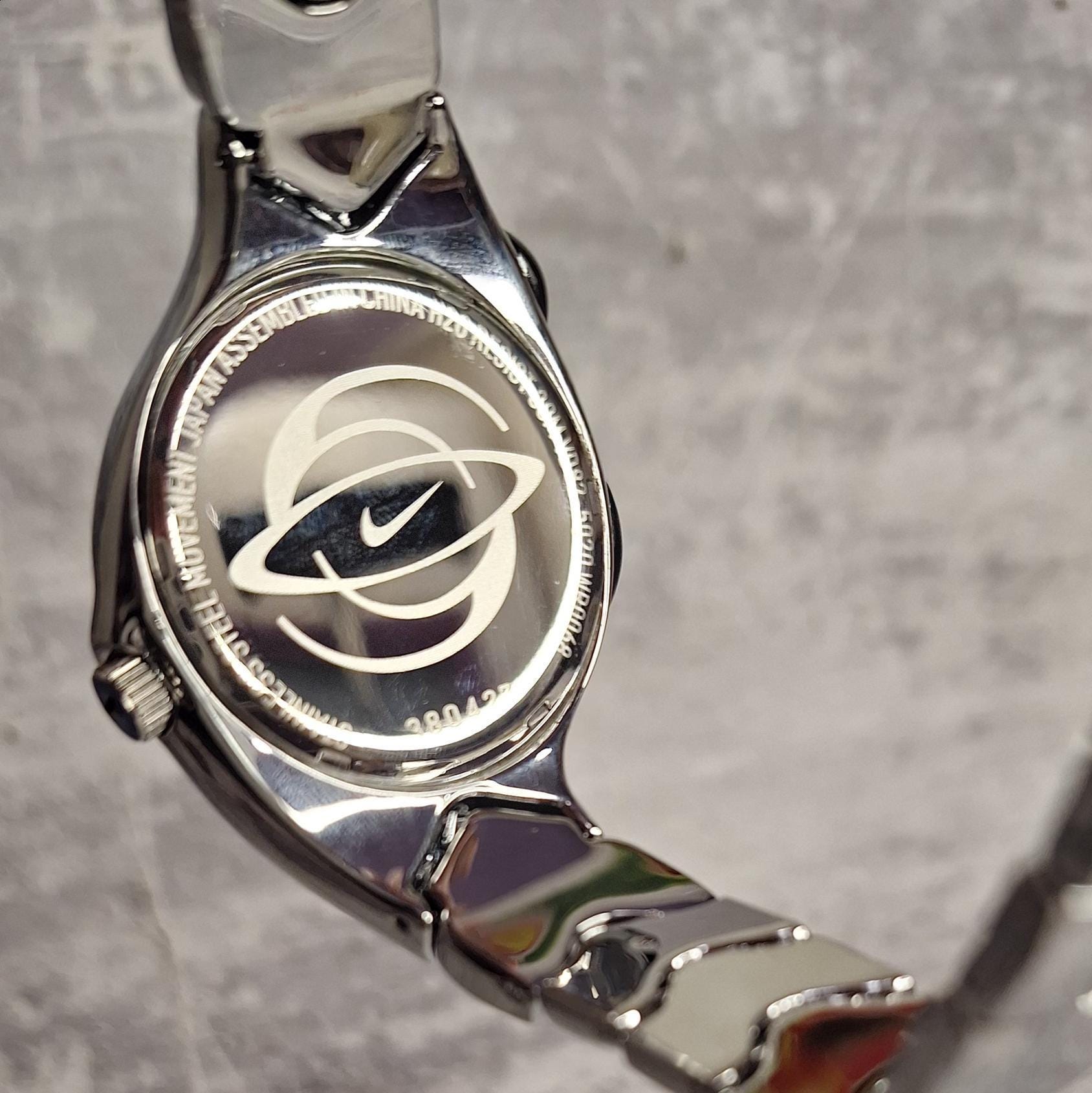 Vintage Nike Triax Chronograph Watch – Y2K Stainless Steel Sport