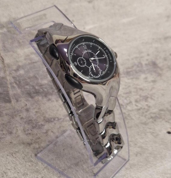 Vintage Nike Triax | Sport Watch | Black Dial and Metal Bracelet
