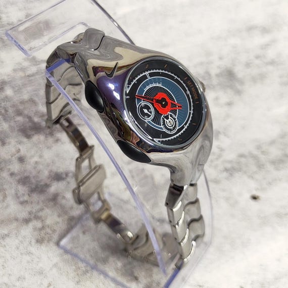 Nike Triax Stainless Steel Watch – Vintage Sports Timepiece - Etsy