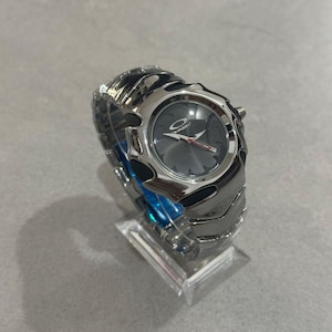 Custom Oakley Timebomb-Inspired Watch | Futuristic Stainless Steel Design