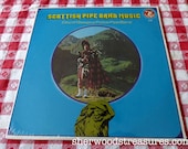 Scottish Pipe Band Music Lp Vinyl Record 1970 Olympic Records 6145 City of Glasgow Police Band