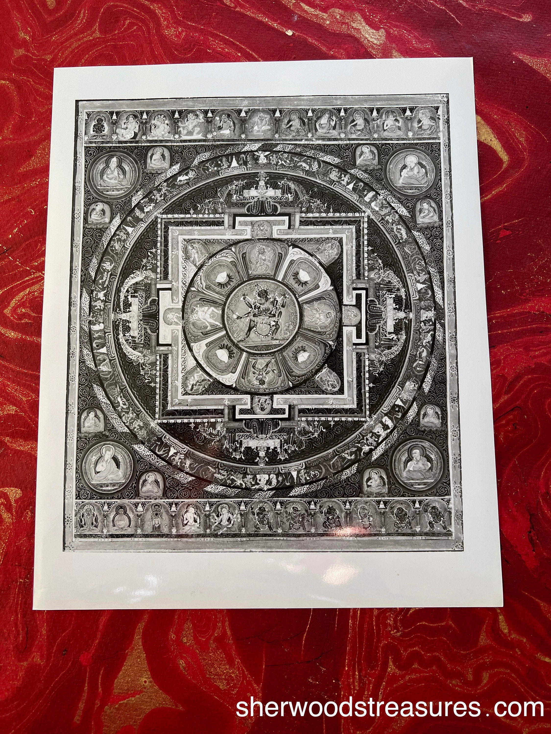 Chakrasmvara Tibetan Mandala Original Photo University Art Museum UC Berkeley Exhibit  Paramasukha Chakrasmvara TIBET - Etsy India