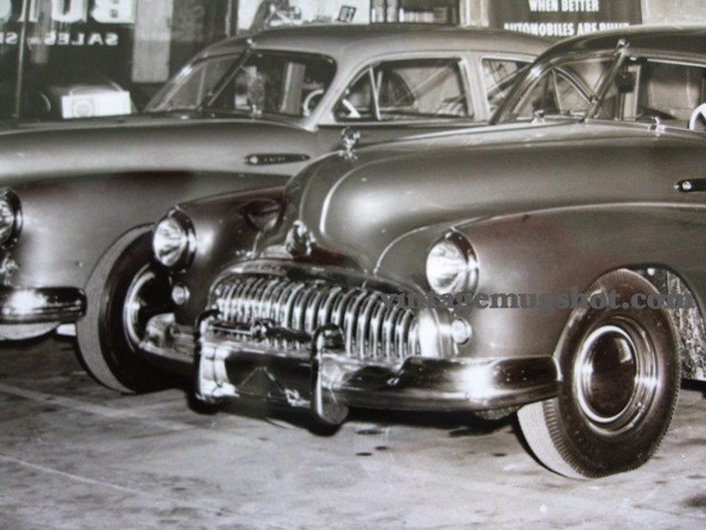 8 x 10 Vintage Buick 40/'s photograph Exc