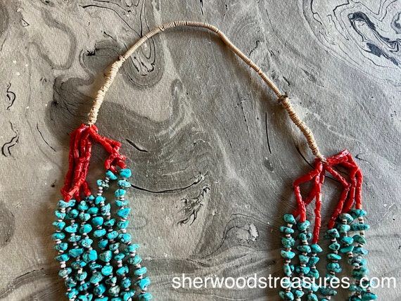 Spectacular And Beautiful Native American Turquoi… - image 9
