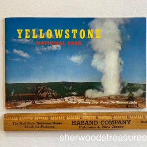 ANTIQUE YELLOWSTONE POSTCARD ALBUM - Redlands Antique Auction