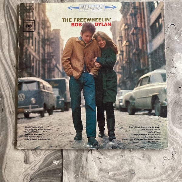 Bob Dylan -The FreeWheelin' -Vinyl LP Record-  Stereo 360 -NM- Shrink intact-VInyl VG++ / CoverVG+