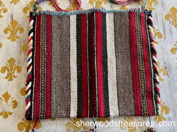 COOL Vintage Woven HIPPIE VINTAGE Shoulder Bag  2… - image 7