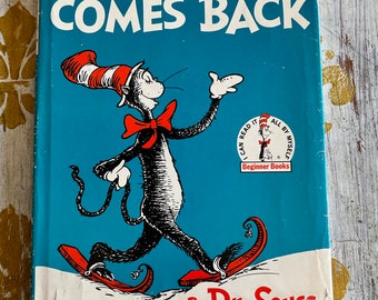 The Cat in the Hat Comes Back  Dr. Seuss  First Edition 8 1/4 "x 11 1/4" Random House